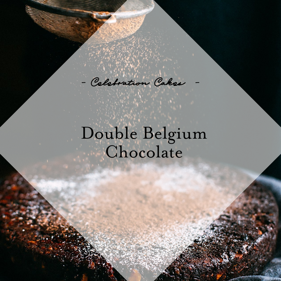 Double Belgium Chocolate Cake