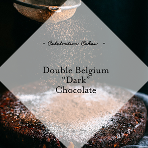 Double Belgium Dark Chocolate Cake