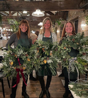 Christmas-wreath-making-workshops-Yorkshire